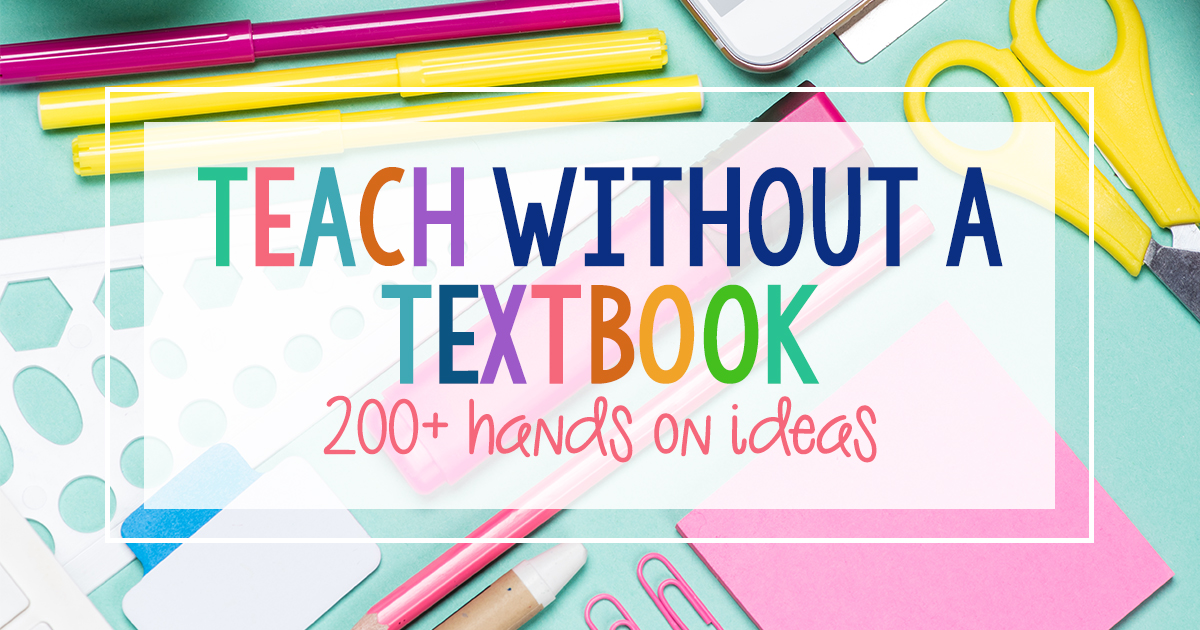 Teach without a textbook with these 200+ creative, hands-on ideas for math, history, language arts, art, science, and more!

Read it: s.mtrbio.com/rekpdohylf

#homeschool #textbooks #homeschooling #coresubjects #specialneedshomeschooling