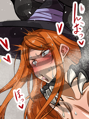 skebで描きました ソーサレスさんがモンスターに襲われ交尾しまくってるのを見ていたら、ふたなりアマゾンとエルフがムラムラしてきてえっちしちゃった絵です 