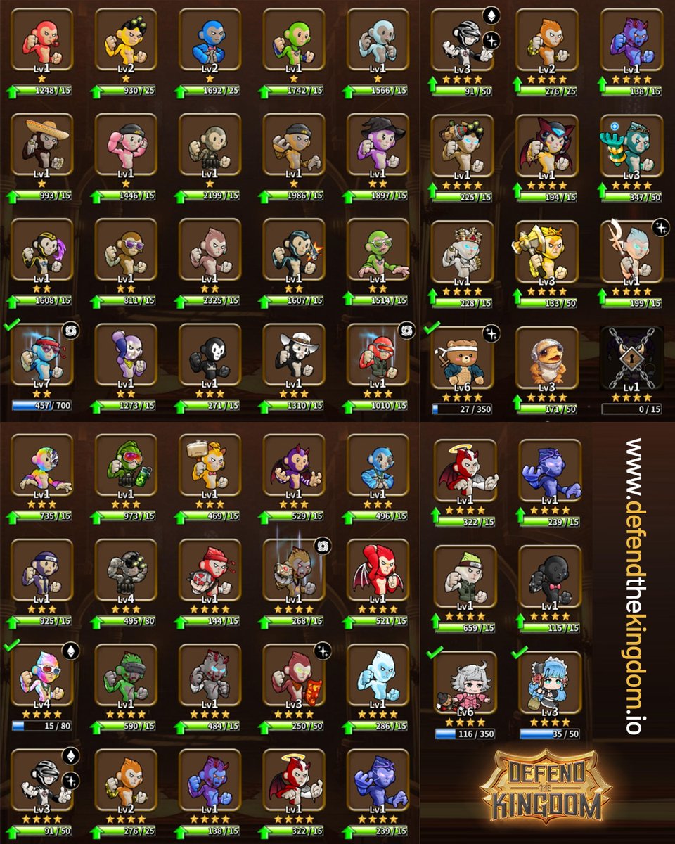 Kingdomverse_'s tweet photo. Did you know that there is over 48 heroes with different types and abilities in our game Defend the Kingdom? It's free to play, what are you waiting to join forces?
https://t.co/q2ZGXphWBO https://t.co/Z5Isk1OXQq