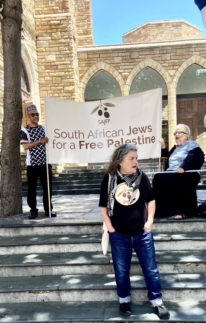 meganshead's tweet photo. Every Wednesday there is a vigil outside St George's Cathedral. It's been 14 months of genocide. https://t.co/2080XmD7kh