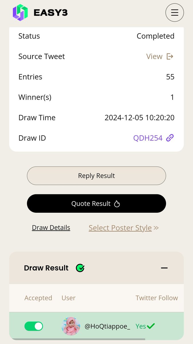 Raghavak0nSol's tweet photo. Winner 🏆 @HoQtiappoe_  💵

Congrats 🎉 

Kindly DM @KalixPaid12 with winning tweet link and wait for Rply ❤️ 

QDH254 https://t.co/pV2zbEYhYn