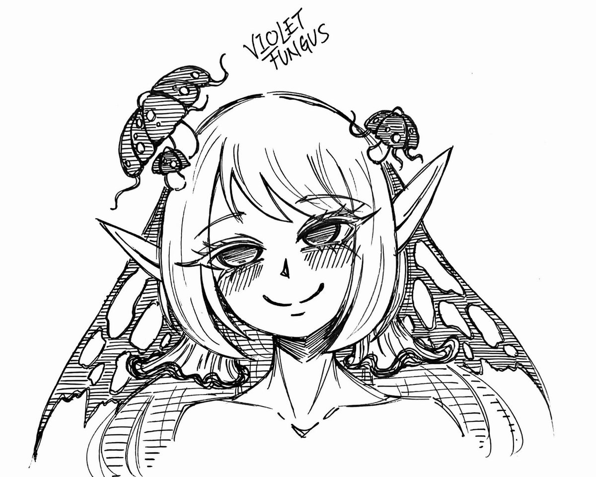xNAGAYOx's tweet photo. Vampire 吸血鬼 @ChWarden
Violet Fungus 紫真菌 @Miru_Valley
#vtuber #voidoart #畫谷 https://t.co/pVnbHUHgKx
