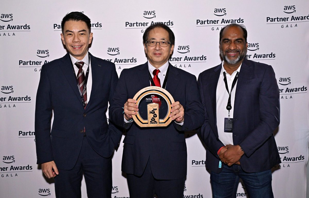 trainocategroup's tweet photo. 🎉 We're absolutely thrilled to announce that Trainocate has been named the Global AWS Training Partner of the Year - for the third year in a row! 🏆 

And we're also a Finalist of the 2024 AWS Training Partner of the Year for Asia Pacific &amp; Japan (APJ)! 🌟 https://t.co/Epj03hcqFR