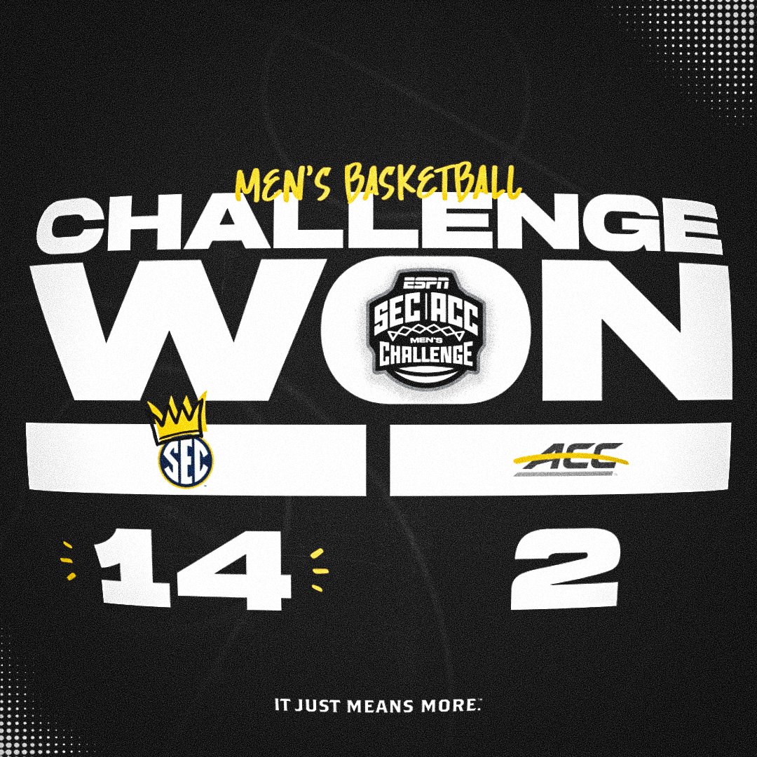 SEC's tweet image. 📍 The best college basketball conference in the country.

In case you didn't already know.

#SECMBB x #ItJustMeansMore