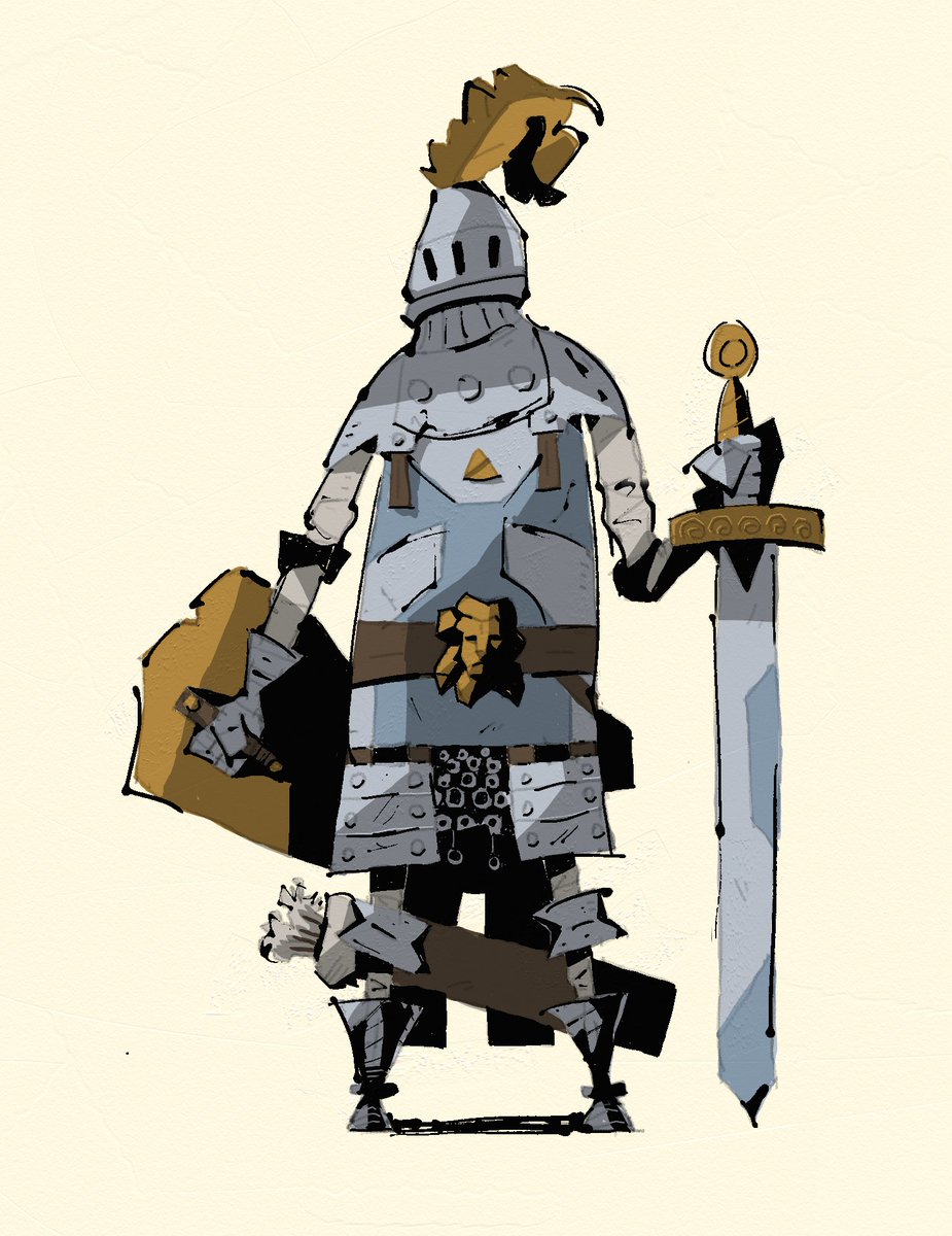 Antsiart's tweet photo. Armored Knight. https://t.co/oJODLZ0sG7