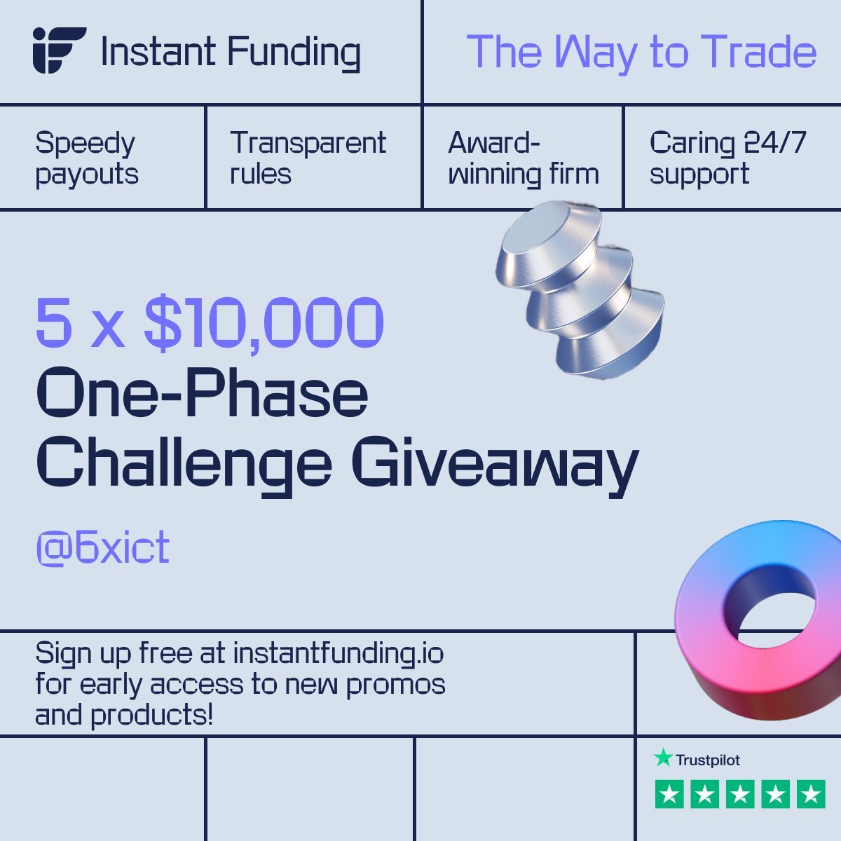 5x10k Giveaway 