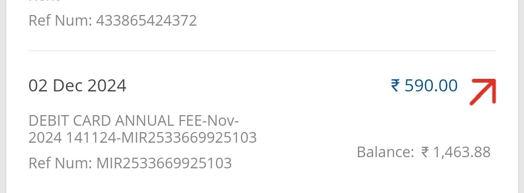mukeshj95's tweet photo. @HDFCBank_Cares @HDFC_Bank why this Rs.590 amount has been charged from my sister's account, at the time of opening the account it was said that debit card is completely free with annual charges or something, she is a student we opened student account only.
Can I get the refund? https://t.co/PtjTI1onnW