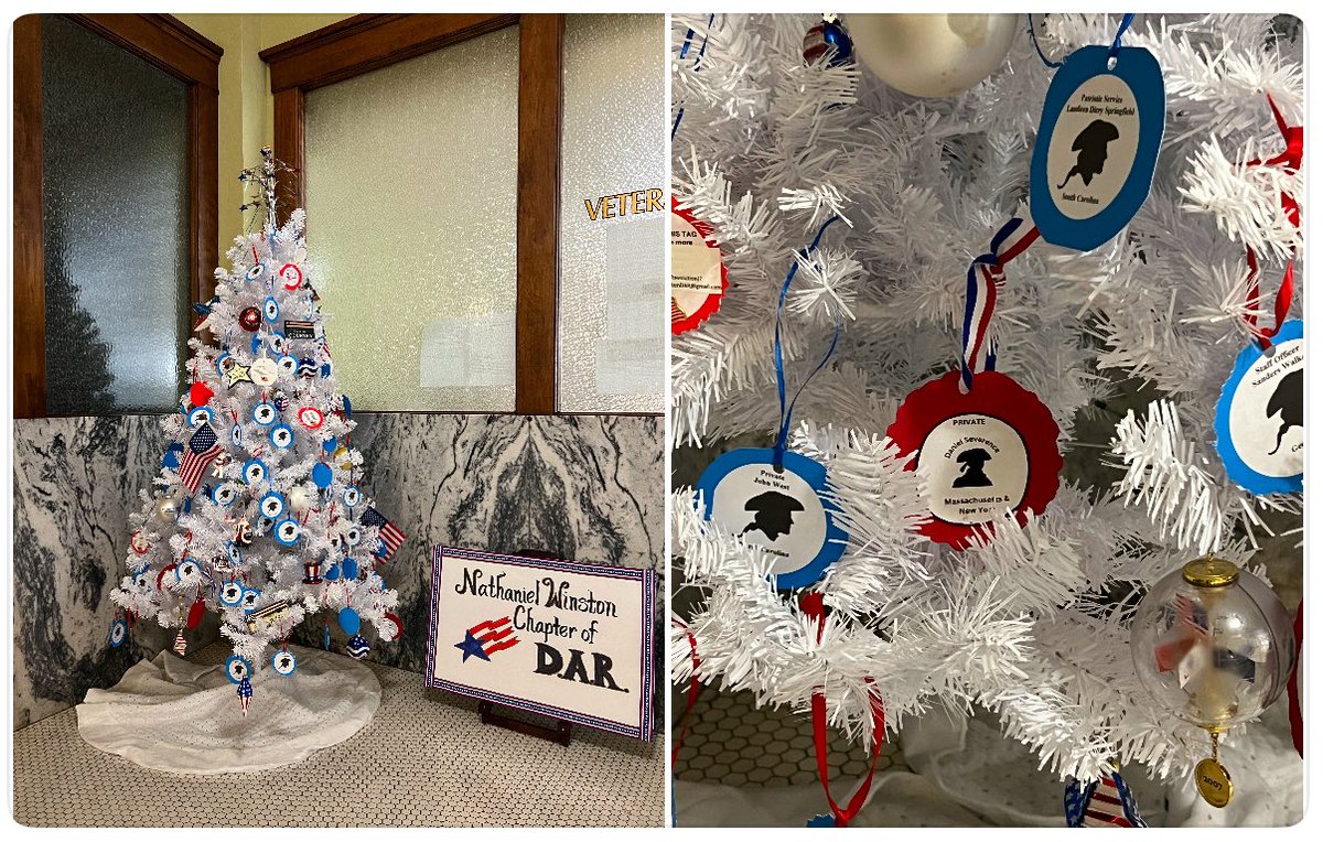 I would like to extend my gratitude to Betsy Ruffin for placing an ornament in honor of my 6th-great-grandfather, Daniel Severance, on the Nathaniel Winston Chapter, NSDAR, Cleburne TX Patriot Christmas Tree at the Johnson County Courthouse. Daniel assisted in establishing