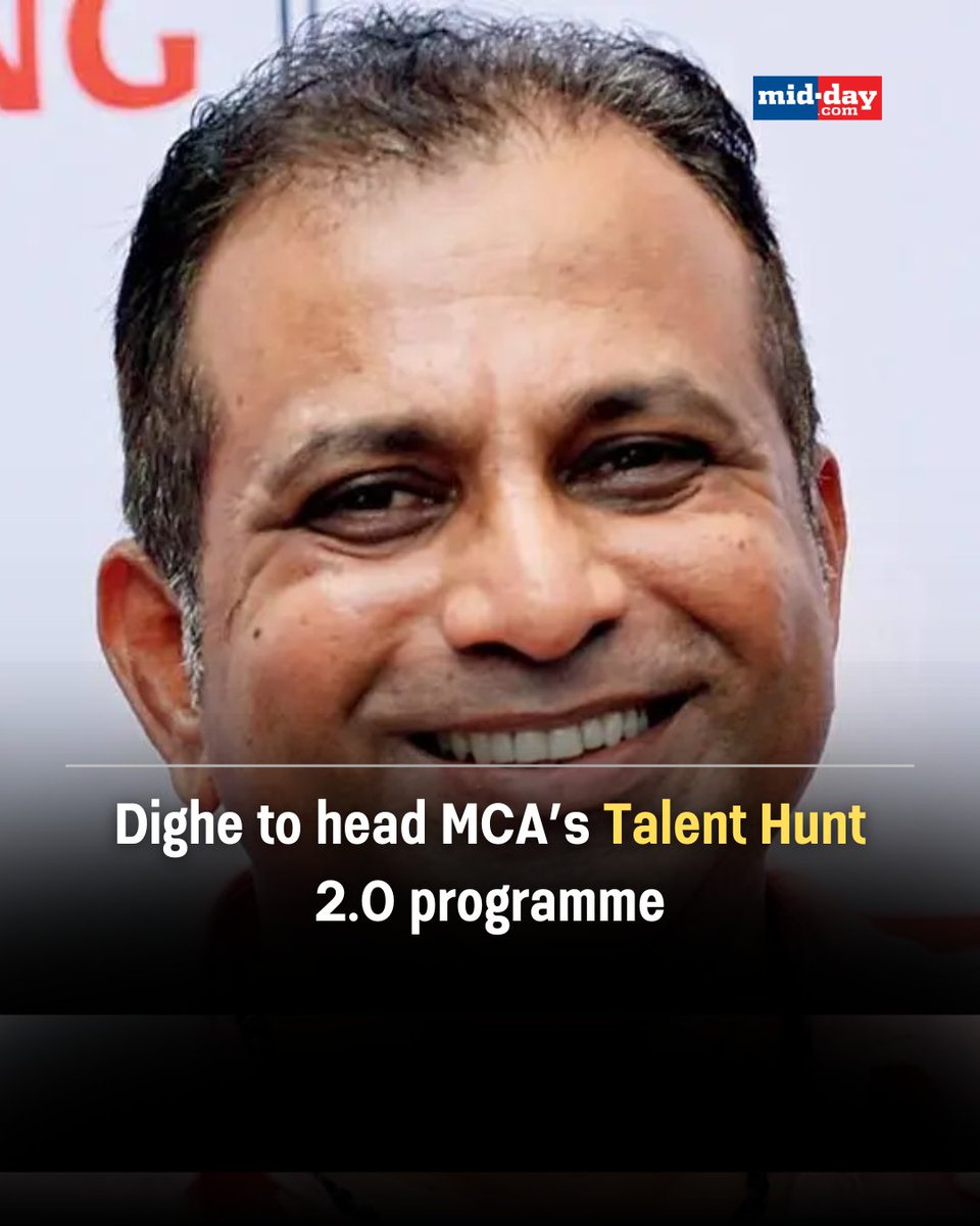 mid_day's tweet photo. Assisted by former Mumbai players Ravi Gadiyar and Santosh Shinde, Dighe will select and groom raw talent in various age groups

#Sports #SameerDighe #MCA #MumbaiCricket https://t.co/erL0wSItfO