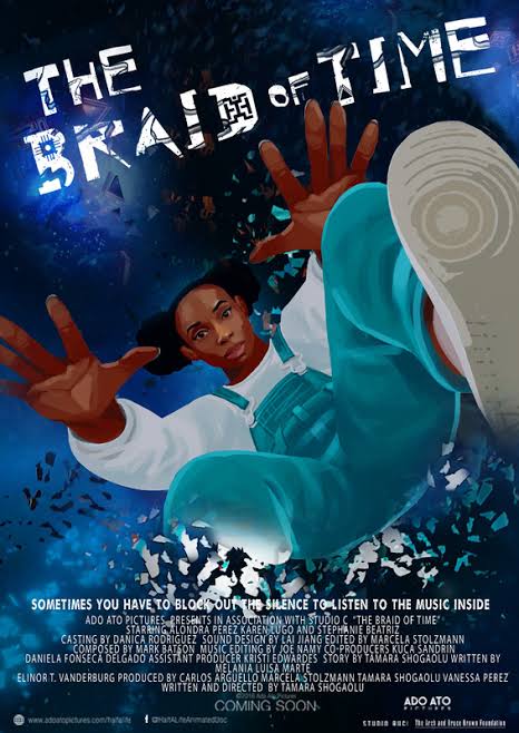 CinemaRareIN's tweet photo. In this animated short, Black Latina DJ Estela journeys through her late grandmother's legacy of fighting for justice -- and realizes she's part of it.
#TheBraidOfTime (2020, English) by #TamaraShogaolu, now streaming on @NetflixIndia. https://t.co/73Pyh68TNv