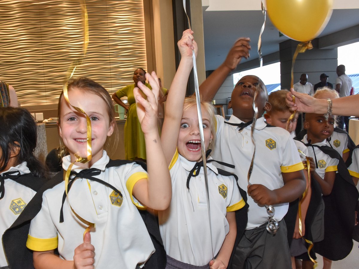 Steyn City School (@steyncityschool) on Twitter photo ๐๐ฅ๐๐๐ ๐ฌ ๐๐ฅ๐๐๐จ๐๐ง๐๐ข๐ก
Last Tuesday, our Grade 0 Superstars celebrated their final year in the Early Years Centre with a show that delighted families and teachers. There were many tears and smiles from families as the Grade 0 students proudly graduated from Grade 0. ๐๐ฅ๐๐๐ ๐ฌ ๐๐ฅ๐๐๐จ๐๐ง๐๐ข๐ก
Last Tuesday, our Grade 0 Superstars celebrated their final year in the Early Years Centre with a show that delighted families and teachers. There were many tears and smiles from families as the Grade 0 students proudly graduated from Grade 0.