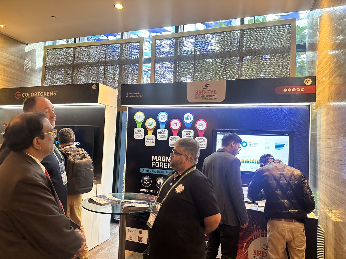 3ets_Forensics's tweet photo. 🚀 Kickstarted #AISS2024!
We’re thrilled to share some glimpses from the opening moments of this prestigious event!🌟
📍Visit us at Booth No. 62
🔍Explore cutting-edge digital forensics solutions tailored to your needs.
#DigitalForensics #Innovation #CyberSecurity #Team #3ETS https://t.co/MqLVJMunBp