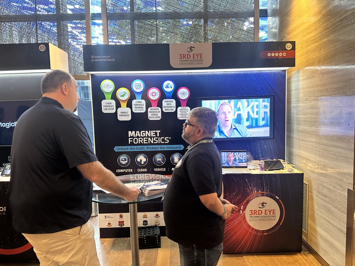 3ets_Forensics's tweet photo. 🚀 Kickstarted #AISS2024!
We’re thrilled to share some glimpses from the opening moments of this prestigious event!🌟
📍Visit us at Booth No. 62
🔍Explore cutting-edge digital forensics solutions tailored to your needs.
#DigitalForensics #Innovation #CyberSecurity #Team #3ETS https://t.co/MqLVJMunBp