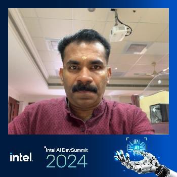 rajvallinal's tweet photo. #IntelAIDevSummit #IntelAI #Intel #intelSoftware https://t.co/OVJ4KH99LR