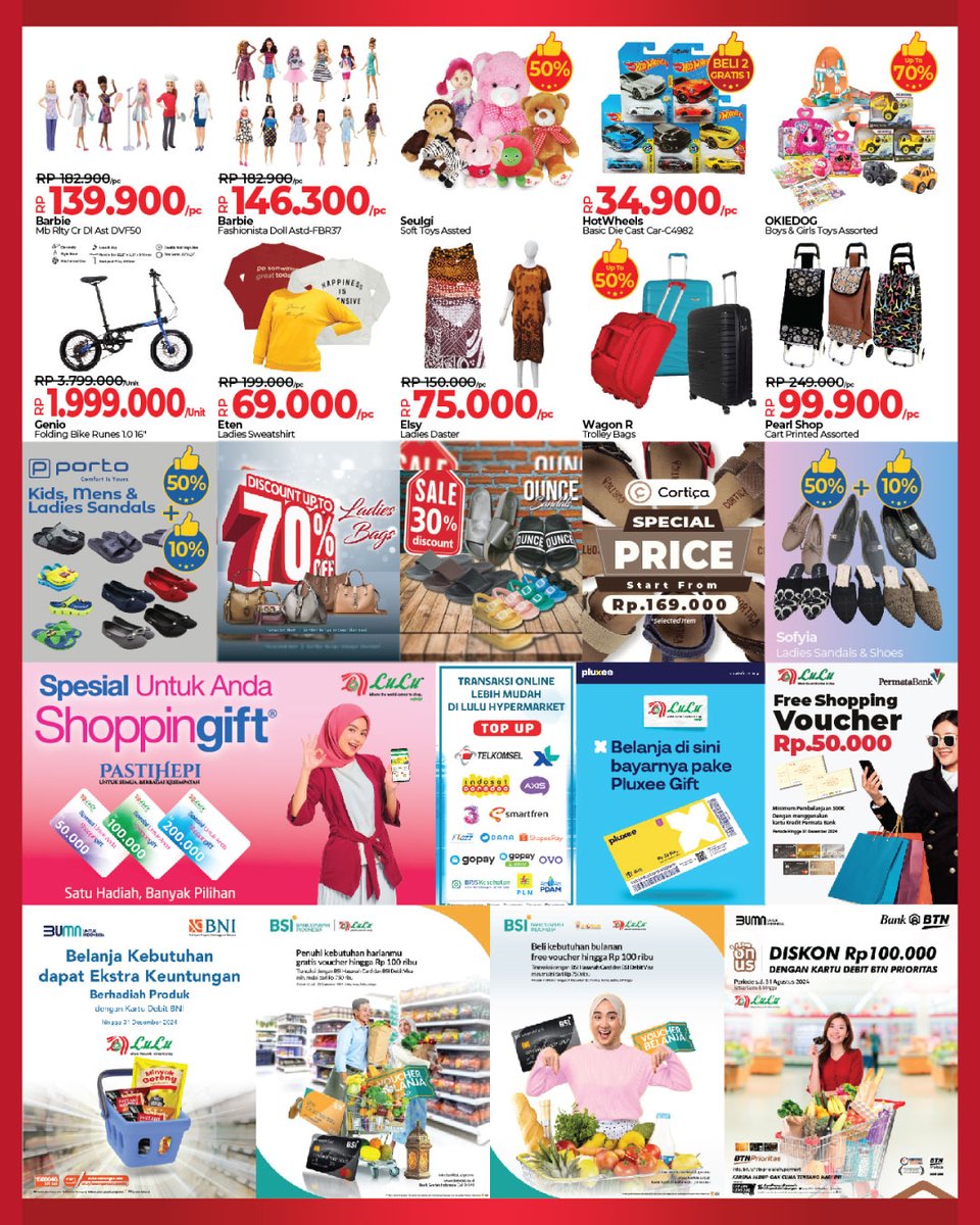 LuLuHyperID's tweet photo. Temukan katalog terbaru kami bertema Christmas &amp; New Year! Dari dekorasi Natal yang memukau hingga kebutuhan perayaan Tahun Baru yang seru, semuanya ada di sini! https://t.co/FxN7NARYr5