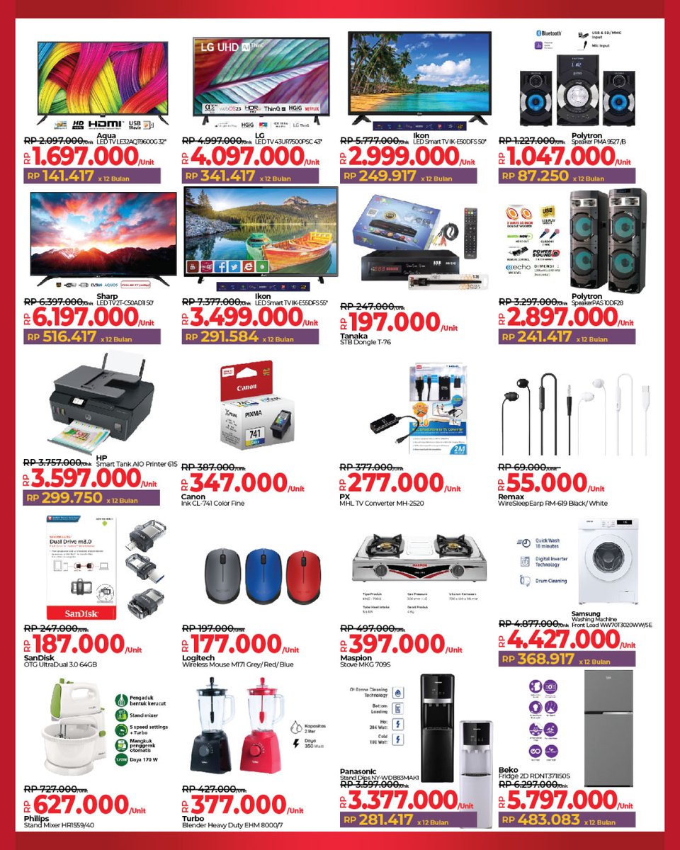 LuLuHyperID's tweet photo. Temukan katalog terbaru kami bertema Christmas &amp; New Year! Dari dekorasi Natal yang memukau hingga kebutuhan perayaan Tahun Baru yang seru, semuanya ada di sini! https://t.co/FxN7NARYr5