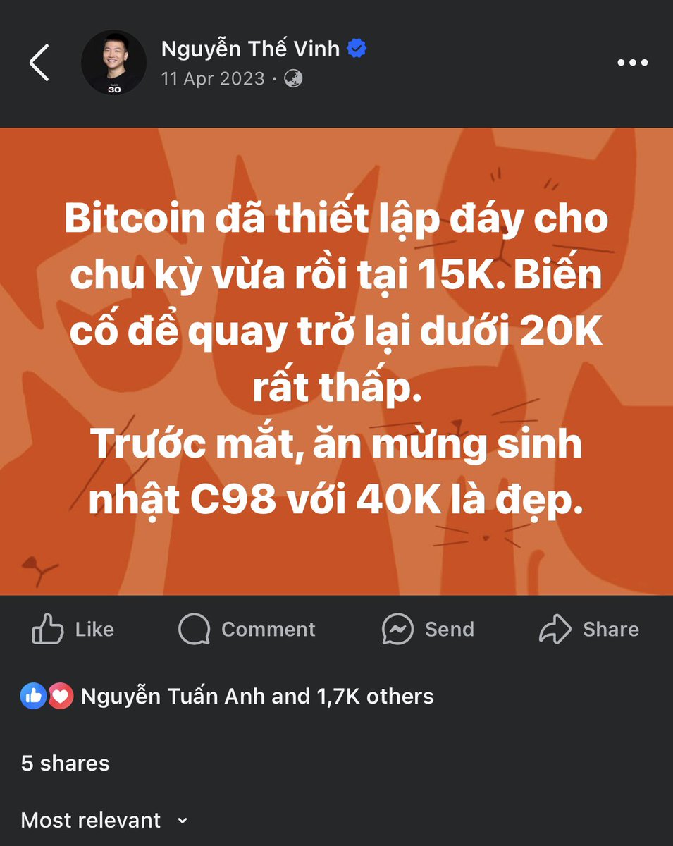 drofin69's tweet photo. BTC vượt 100K - Cột mốc lịch sử cho cả một Ngành ✨

Bây giờ thì “vui thôi đừng vui quá” nha mọi người, vài bữa canh chốt dần các khoản lợi nhuận sóng vừa rồi, bây giờ mới là thời điểm cần cân nhắc tối ưu trung hạn.

BTC suy yếu rồi, còn lên nhưng không được nhiều sóng này nữa (đây là vùng đỉnh sóng 3 trong sóng lớn chứ không phải đã hết Uptrend). Chờ đón tiếp đáy sóng 4 sẽ là cơ hội cuối cho ai ngồi nhìn.
Rút kinh nghiệm lần trước, lần này tôi không báo trước điểm vào nữa.

Lưu ý đang phân tích sóng Mid-Term, và cũng nhớ rằng vẫn sẽ có những Alt ngược bão cần phân tích riêng, nên ai muốn nhàn hạ không muốn bận tâm nhiều thì bỏ qua.

Những ai đã follow tôi, một mùa có lẽ chỉ cần flow vài post như vậy thôi là đủ. Để thời gian rảnh rang còn làm việc khác.
Thấy có ích thì chỉ xin nhận một lời cảm ơn, thấy không ưng thì chỉ lặng lẽ bước qua nhau là được. Nếu hữu duyên 10K Repost & 100K Follow, cuối sóng 5 hứa sẽ post timing thoát hàng khi đến thời điểm, còn thì tuỳ hỷ 😊

Cảm ơn các anh em đồng hành và động viên, chúc cả nhà vụ mùa bội thu 🎁