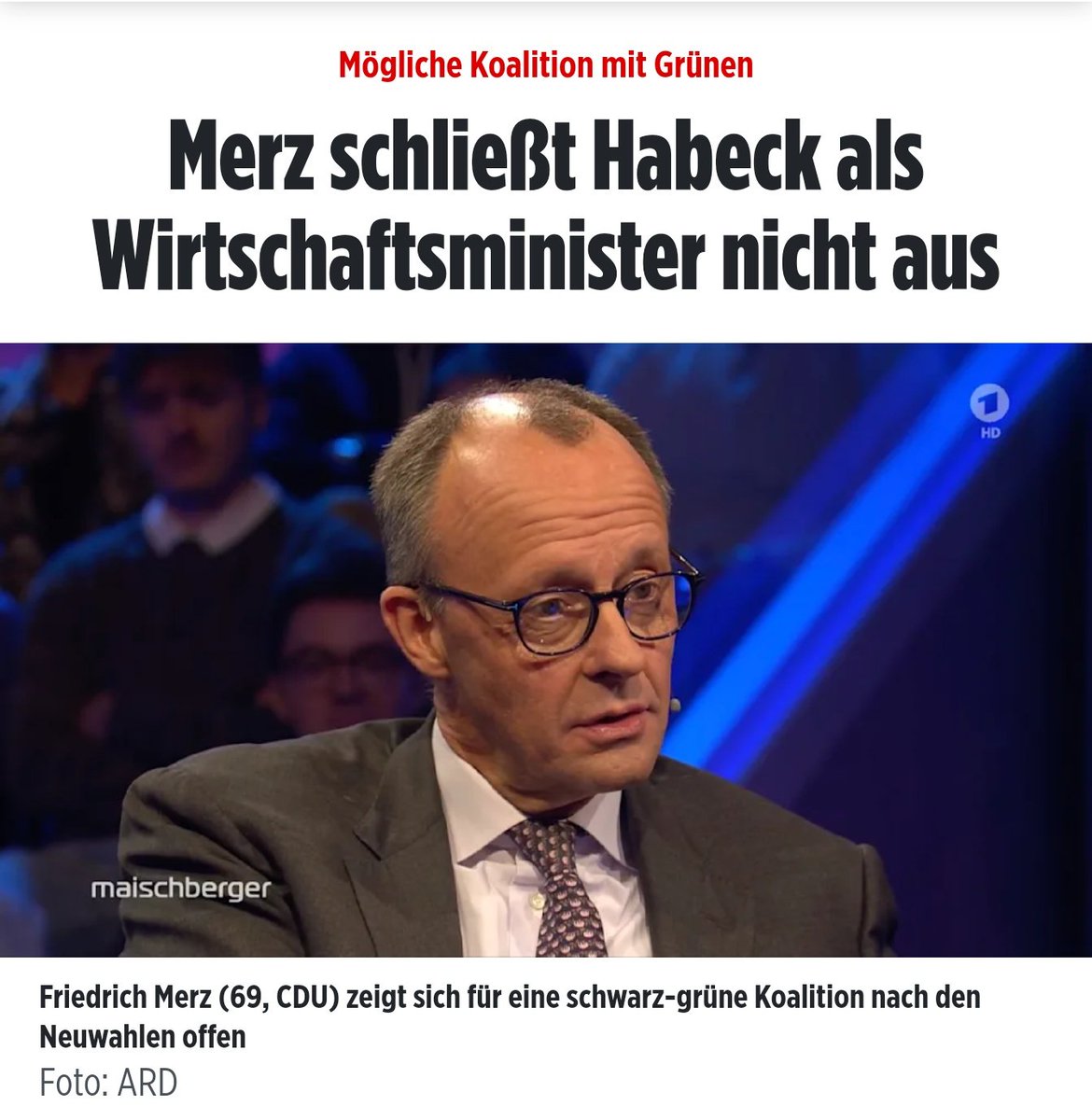 stagerbn's tweet photo. Merz schließt Habeck als Wirtschaftsminister nicht aus.
Und liberale und konservative Wähler schließen daher die Wahl der CDU aus. https://t.co/JW6aUbHrpb