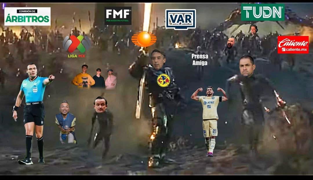 19jmss16's tweet photo. El duelo entre @CruzAzul y @ClubAmerica cada quien con sus armas secretas https://t.co/7LQHbysBAo