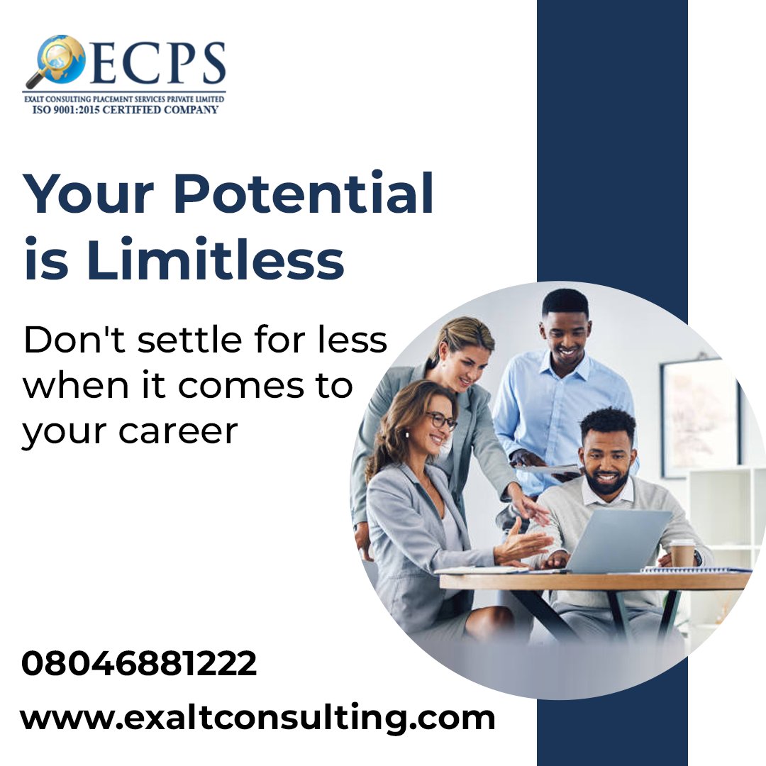 ecpspvtltd's tweet photo. Your Potential is Limitless! 
📷 Why Settle for Less When You Can Achieve More?
Your career deserves the best opportunities, and we’re here to make it happen.
📷 Whether you're searching for your dream job or seeking growth in your current role, let us guide you toward success. https://t.co/nk1Be5foRO