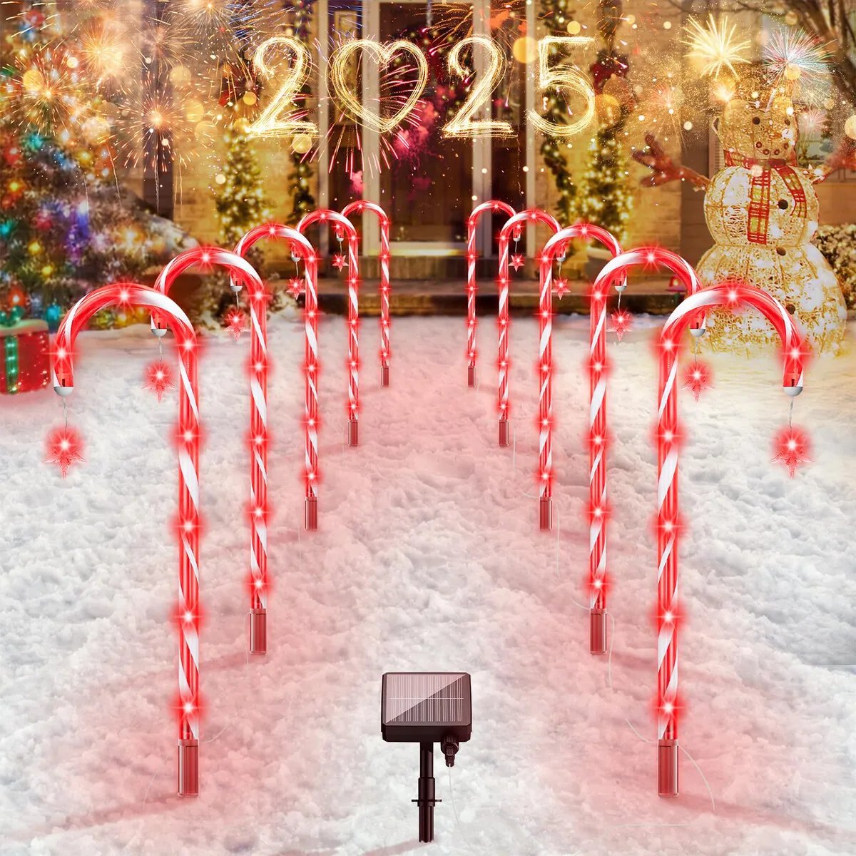 CrazySalesAus's tweet image. Large Panel 80 RED LED Solar Candy Cane Pathway Lights,Solar Christmas Lights Outdoor Decorations Waterproof Now: $39.99
bit.ly/4ghFsxy
#ledlights #candycane #pathwaylights #solarlights #christmaslights