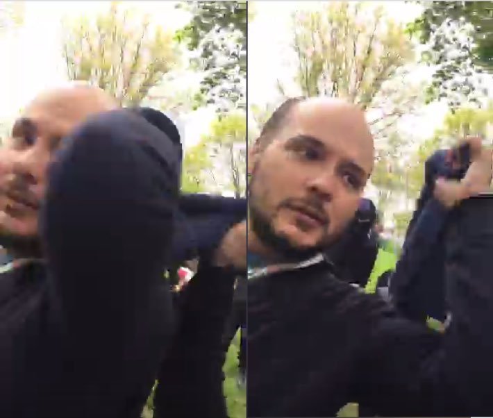 ndenverco's tweet photo. @GarbageHuman24 There's this video where someone snatches off his beanie. It's hilarious. https://t.co/KTx2heHU7b