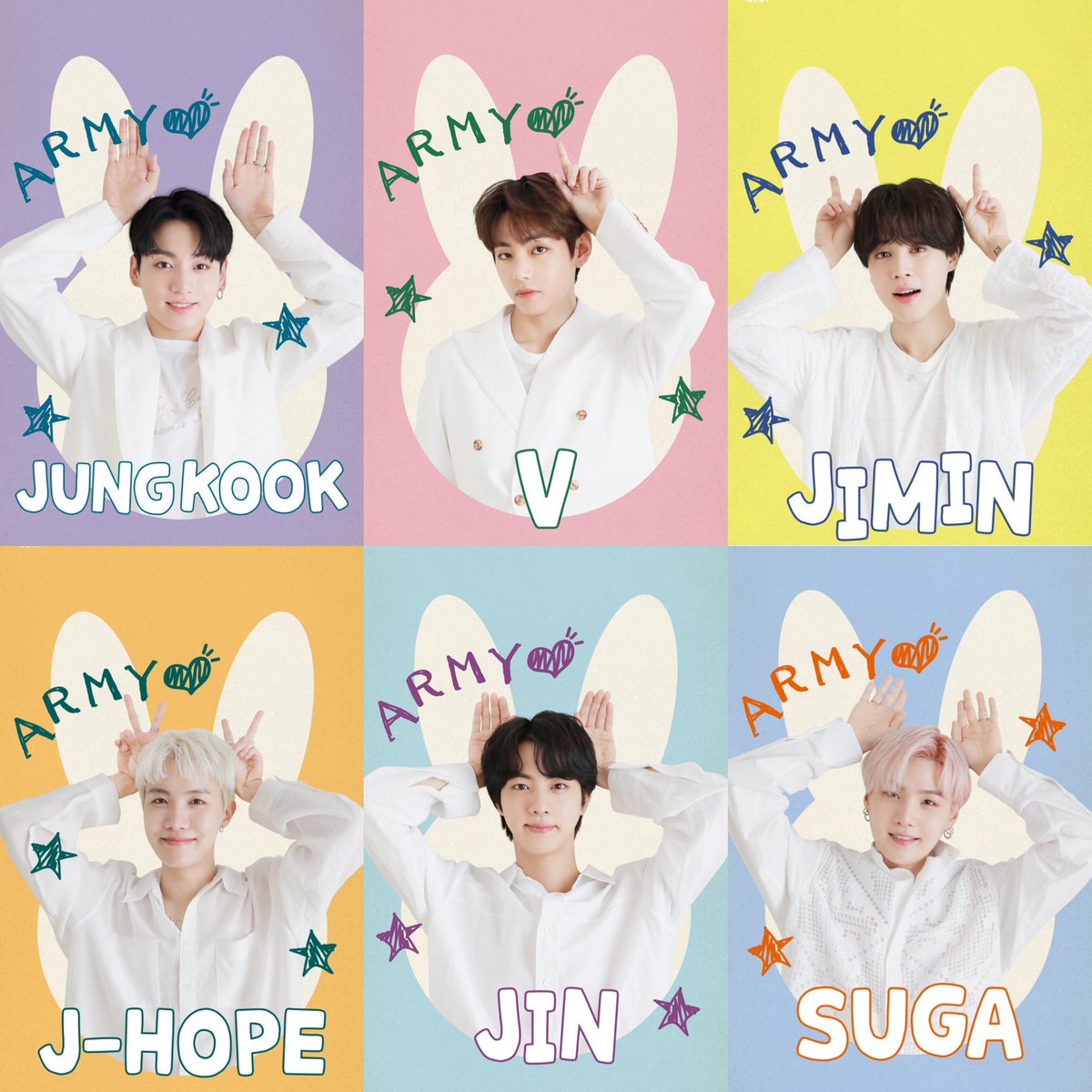 camlovesyoongi's tweet photo. in a week we will get joonies and it will be complete https://t.co/3dVBKilU0q