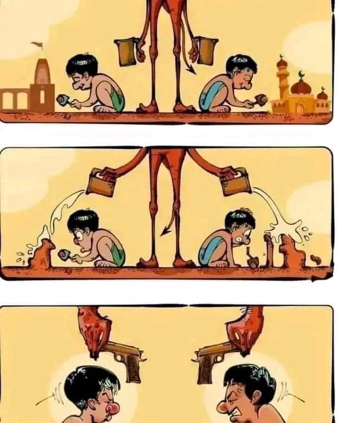Imran65462682's tweet photo. Understand the Conspiracy "Hindus Unite"

Don't fall in to Communal trap. https://t.co/Xyo8GdQAiV