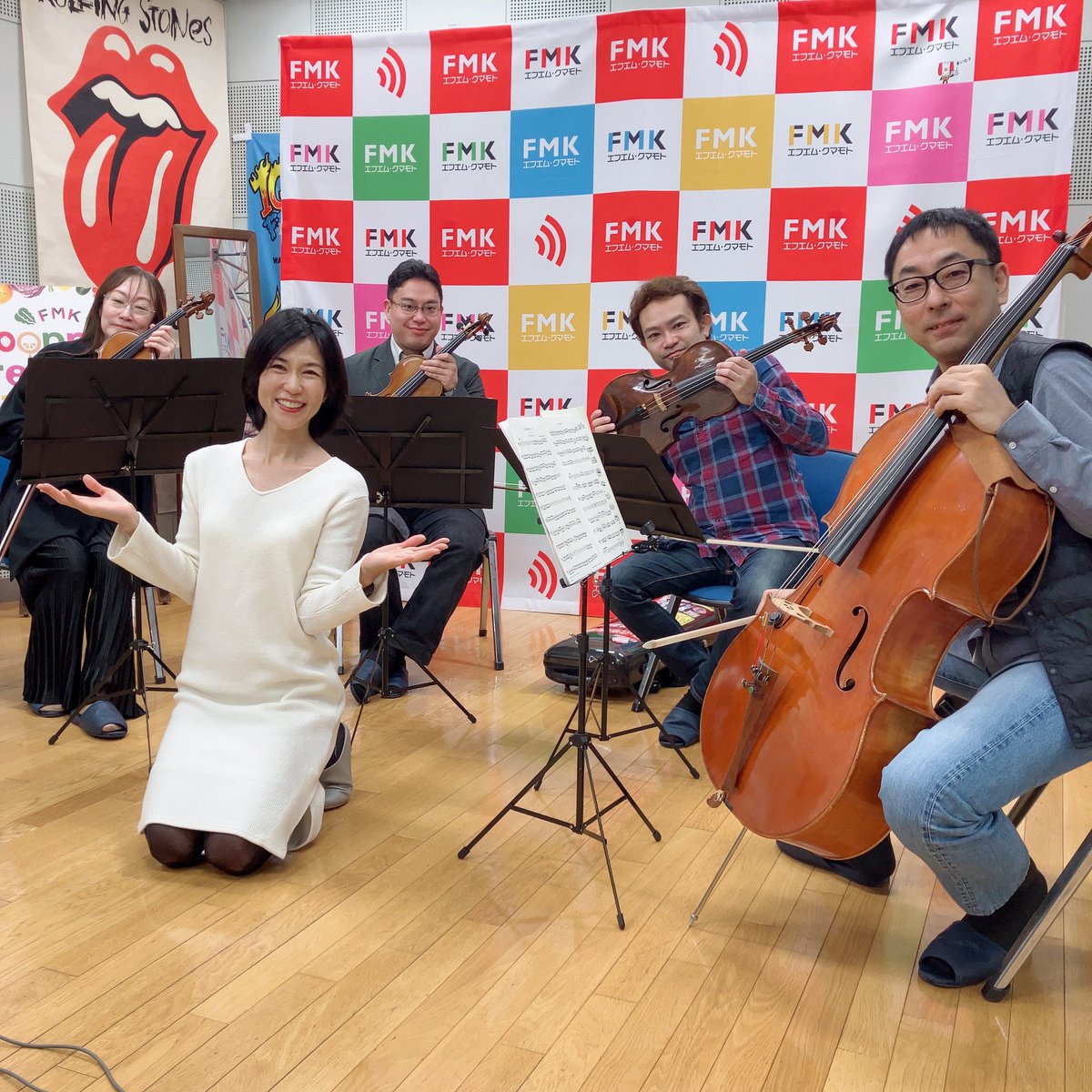 MOTOMICHI108's tweet photo. FMK InStyle
生放送に出演させて頂きました😊
いつかラジオに出てみたい…がついに実現!!自分の滑舌が世界に通用するかチャレンジ💪
とにかく森田真奈美さんの声に魅了されました…プロはすごい!!
#エフエム熊本 #FMKInStyle #日本フィル https://t.co/1CiHjgTO48