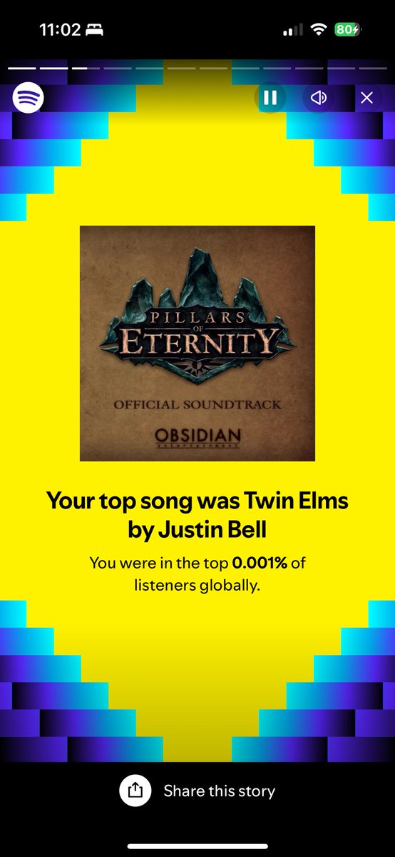 tymichaelb's tweet photo. I began my journey as a DM this year and during prep I apparently had a song of choice 😅 #voxmachina 

Thank you @CriticalRole for introducing me to the wonderful world of D&amp;D and @matthewmercer for inspiring me to try new things! https://t.co/89eIyRd1fM