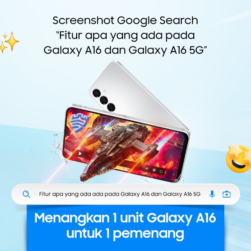 samsungID's tweet photo. 🚨Screenshot and Win #GalaxyA16 untuk 1 Pemenang🚨 makin banyak tweet, makin besar peluang kamu buat menang!

#PastiPuasPerformanya #PastiPuasGamingnya #PastiPuasStreamingnya #FiturPastiPuas