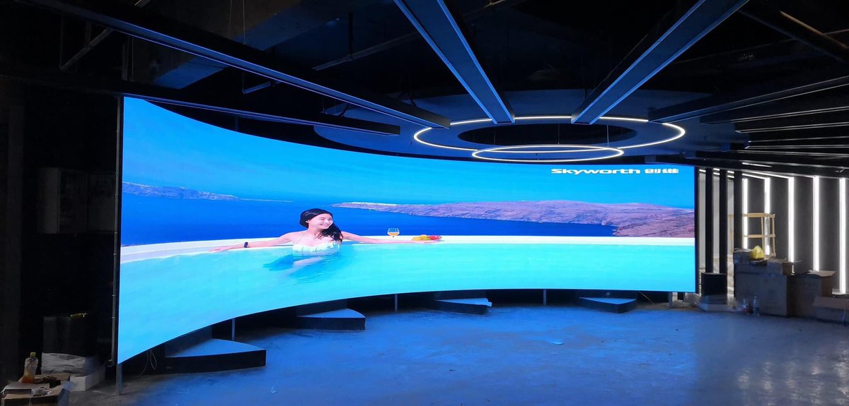 OneledYu156786's tweet image. We are ONELED factory
💐Soft LED screen💐
strange and attractive shapes.
Find  more details,Please contact me.
☎️WA+8618946452946
#pantallasdeledgigantes #alquilerdepantallasled #painéisdeled #videowall #leddisplay #Oneledscreen #ONELED #Oneleddisplay #Oneledwall #ONELEDOutdoor