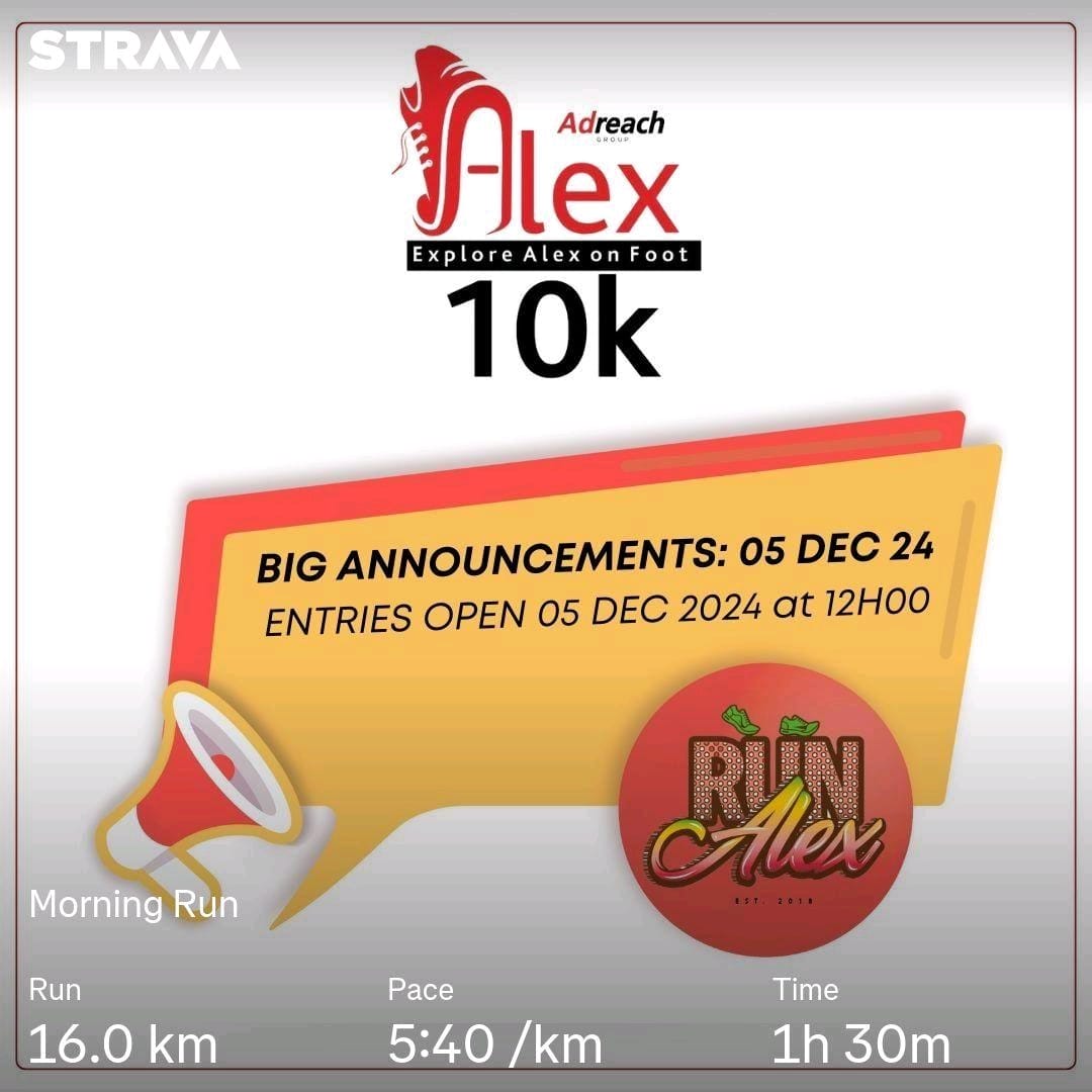 Matsobane_88's tweet photo. We are busy ko @RunAlexAC
RunAlex Day of 16 days 🫠🫣🥳🎉😜
#RunAlexAC
#WatermelonGang🍉
#KissMadoloGang
#TeamKissKiss
#TrapnLos
#MorviteGang
#NeverGiveUp
#IPaintedMyRun
#MazazaGang
#keepingmoving https://t.co/nLUd6muVSX