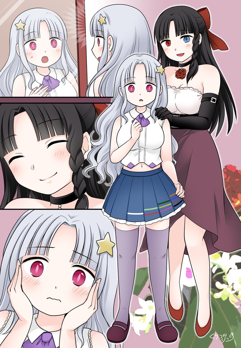 【✍️個人依頼】「TS吸血鬼娘2人の物語🦇」
かわいいシーン詰め合わせ!
この度は描かせていただきありがとうございました～!
※メインキャラクター2名は依頼主さま達のキャラクターです 