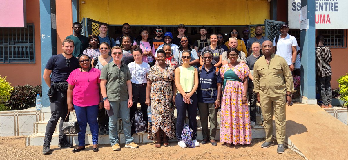hydro_corsica's tweet photo. Great to be back in #Akonolinga for the the 3rd  international 🇫🇷🇨🇲 #OHWA masters field school on #OneHealth and #Water 💧  Ready for great field experience and knowledge sharing on water-related diseases !!!
@UBuea
@UnivCorse
@UnivDouala
@ird_fr
@FRauCameroun https://t.co/llS8mIz4sp