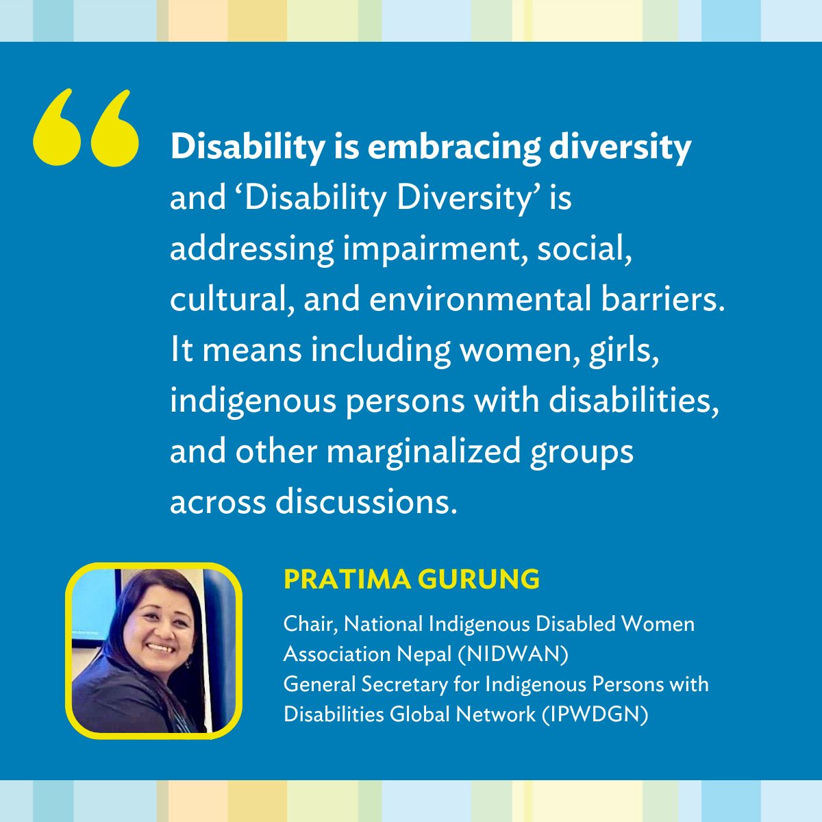 pratimapeace's tweet photo. Gratitude to #AsianDevelopmentBank team for this inclusive journey working on Gender and Disability Inclusive Development Policy and celebrating International Day of Person with Disability. https://t.co/mXHxp46mFm