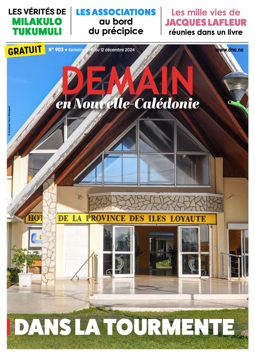 La province des #ÎlesLoyauté est à la Une de notre numéro, cette semaine. Avec la condamnation de son président et la publication d’un rapport critique de la Chambre territoriale des comptes, la collectivité connaît des heures compliquées. ⤵