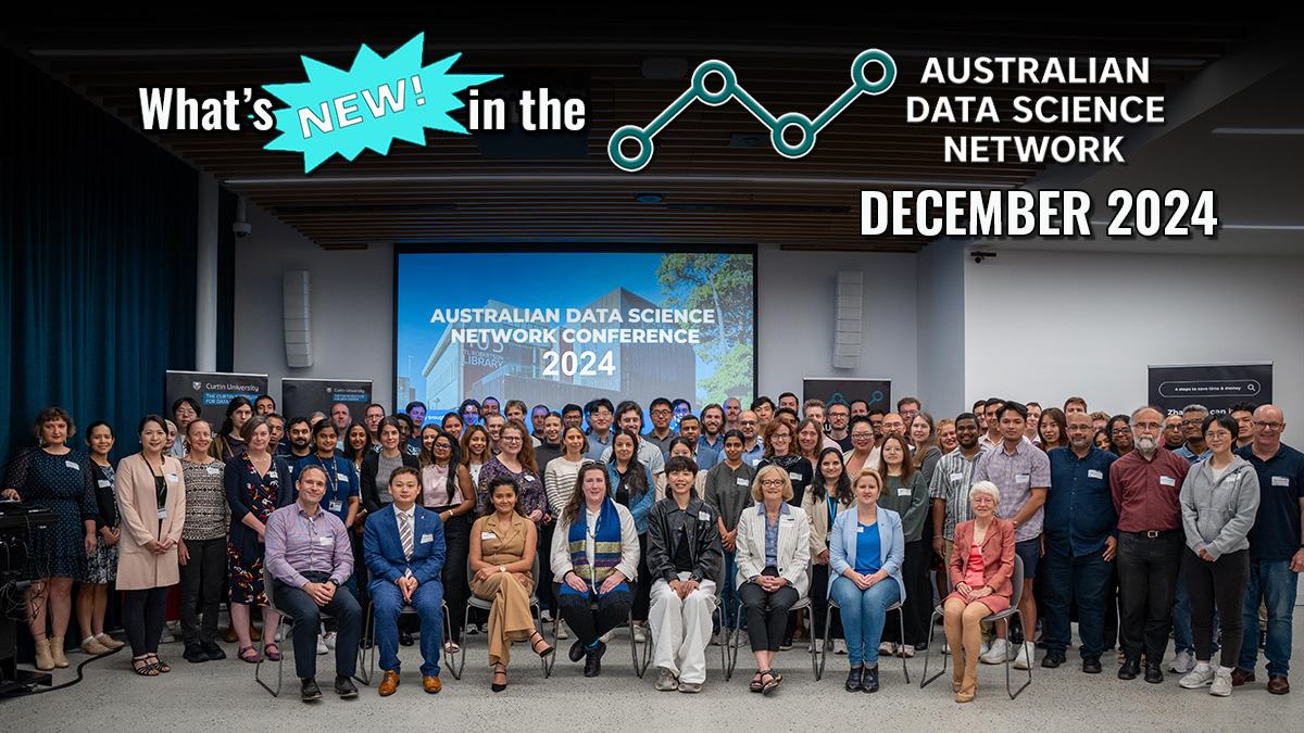 AUS Data Science Network (@australiandata) on Twitter photo Just out - our latest "What's New in the ADSN" newsletter! It's chock full of news on our just completed ADSN Conference, plus events, job openings, and more! Give it a read 👇
linkedin.com/pulse/adsn-202…
<a href="/ARDC_AU/">Australian Research Data Commons (ARDC)</a> <a href="/CurtinIC/">Curtin Institute for Data Science</a> <a href="/sydneybioinfo/">Sydney Precision Data Science Centre</a> @MonashDFI <a href="/DiscoverAMSI/">Australian Mathematical Sciences Institute (AMSI)</a> #DataScience #AI Just out - our latest "What's New in the ADSN" newsletter! It's chock full of news on our just completed ADSN Conference, plus events, job openings, and more! Give it a read 👇
linkedin.com/pulse/adsn-202…
<a href="/ARDC_AU/">Australian Research Data Commons (ARDC)</a> <a href="/CurtinIC/">Curtin Institute for Data Science</a> <a href="/sydneybioinfo/">Sydney Precision Data Science Centre</a> @MonashDFI <a href="/DiscoverAMSI/">Australian Mathematical Sciences Institute (AMSI)</a> #DataScience #AI