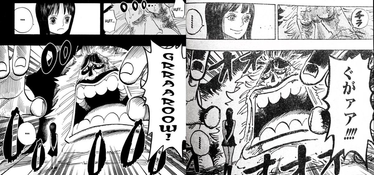 Leleo2211's tweet photo. #ONEPIECE1133 2005 vs 2024 https://t.co/aLVbxqxfn6