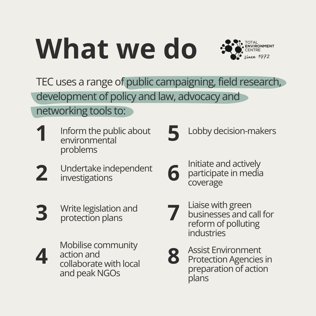 Total Enviro Centre (@totenviro) on Twitter photo 50-plus years is a long time to be engaged in the battle to protect the environment. That’s how long <a href="/totenviro/">Total Enviro Centre</a> has been working, and we tell our story in our just released Impact Report. tec.org.au/impact_report_…
#50YearsOfImpact #TotalEnvironmentCentre #GivingTuesday 50-plus years is a long time to be engaged in the battle to protect the environment. That’s how long <a href="/totenviro/">Total Enviro Centre</a> has been working, and we tell our story in our just released Impact Report. tec.org.au/impact_report_…
#50YearsOfImpact #TotalEnvironmentCentre #GivingTuesday