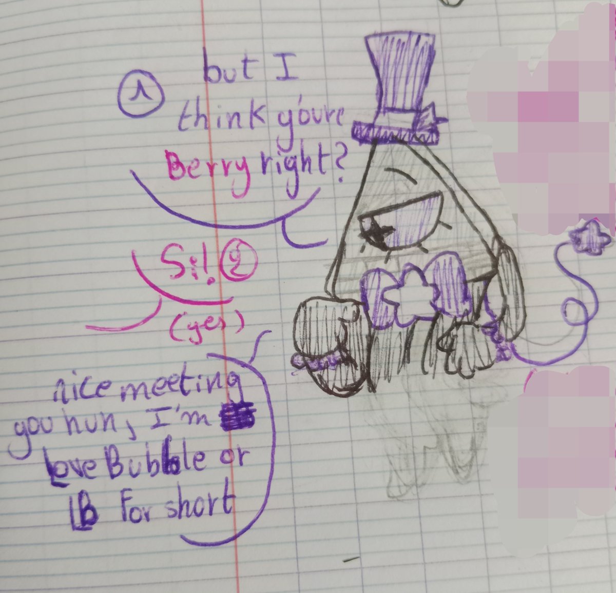 toxicfrends1's tweet photo. New member (1/...)
Berry is such a bag of sugar ❤️
@GynkChi #LoveBubbleBill #BerryBill #GravityFalls #Godbill https://t.co/RdgHeQbS5F