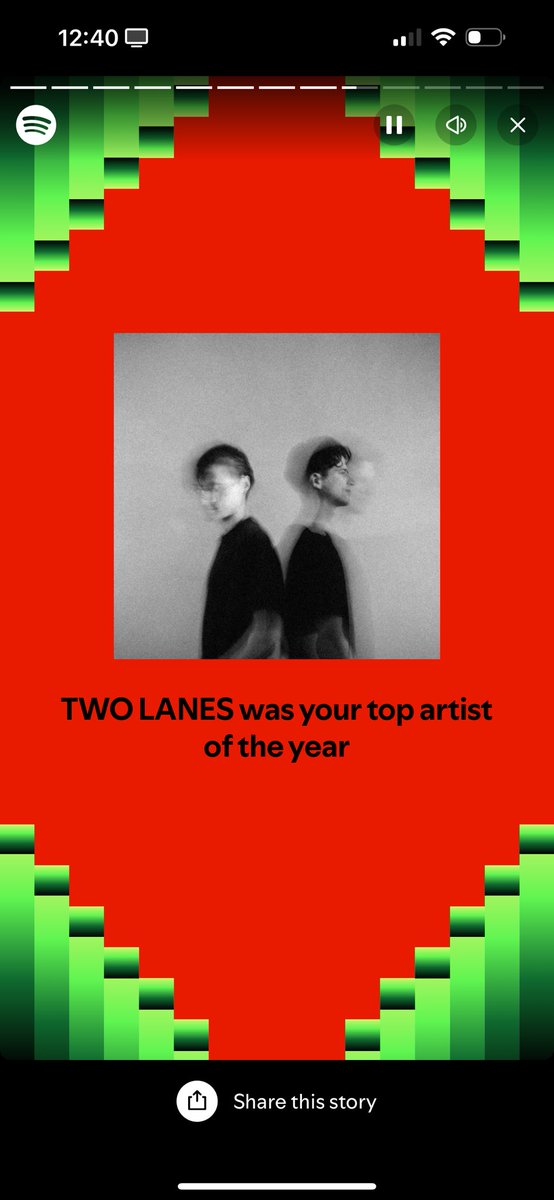 Steph_Dawn3's tweet photo. @wearetwolanes thank you 🙏🏼 ❤️#spotifywrapped https://t.co/HQ0Ys3qp6E