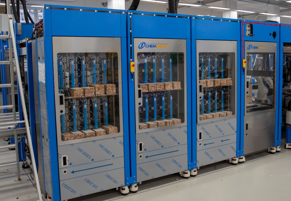 🎉 The largest Chemspeed solution ever is here: 186 sqm &amp; 37 modules!  A true milestone in automation &amp; innovation. Huge thanks to our amazing team for making this possible. Let's keep redefining what's possible! #Automation #Innovation