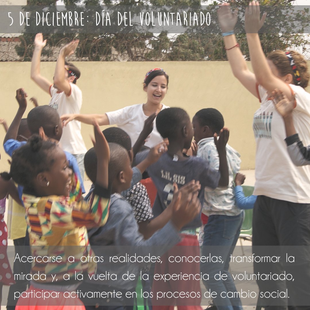 Hoy es uno de nuestros días favoritos, hoy es el #DíaVoluntariado. 

Celebramos que cada año un grupo de personas dice "sí" a transformar su mirada y ser agentes de cambio en su propia realidad.