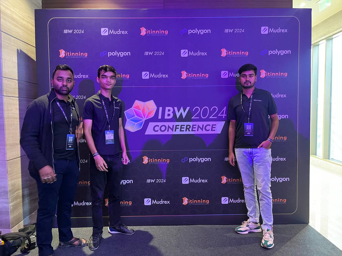 MTP_Network's tweet image. 🇮🇳 Live from India!

🚀Our Indian Ambassadors: Ayush, Avijit, and Kalyan are now at Sheraton Grand Hotel, Bangalore for India Blockchain Week 2024!

🏆The event brings together global blockchain leaders, innovators, and enthusiasts from all around the world to explore the
