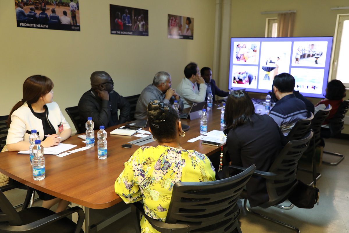 💪 A strong healthcare workforce is the foundation of Universal Health Care (#UHC) &amp; health security. This week, <a href="/WHOEthiopia/">WHO Ethiopia</a> &amp; #KOFIH joined forces to explore partnerships to build public health capacity in 🇪🇹through the #Dr. LEE Jong-wook Fellowship Program.🤝
#HealthForAll