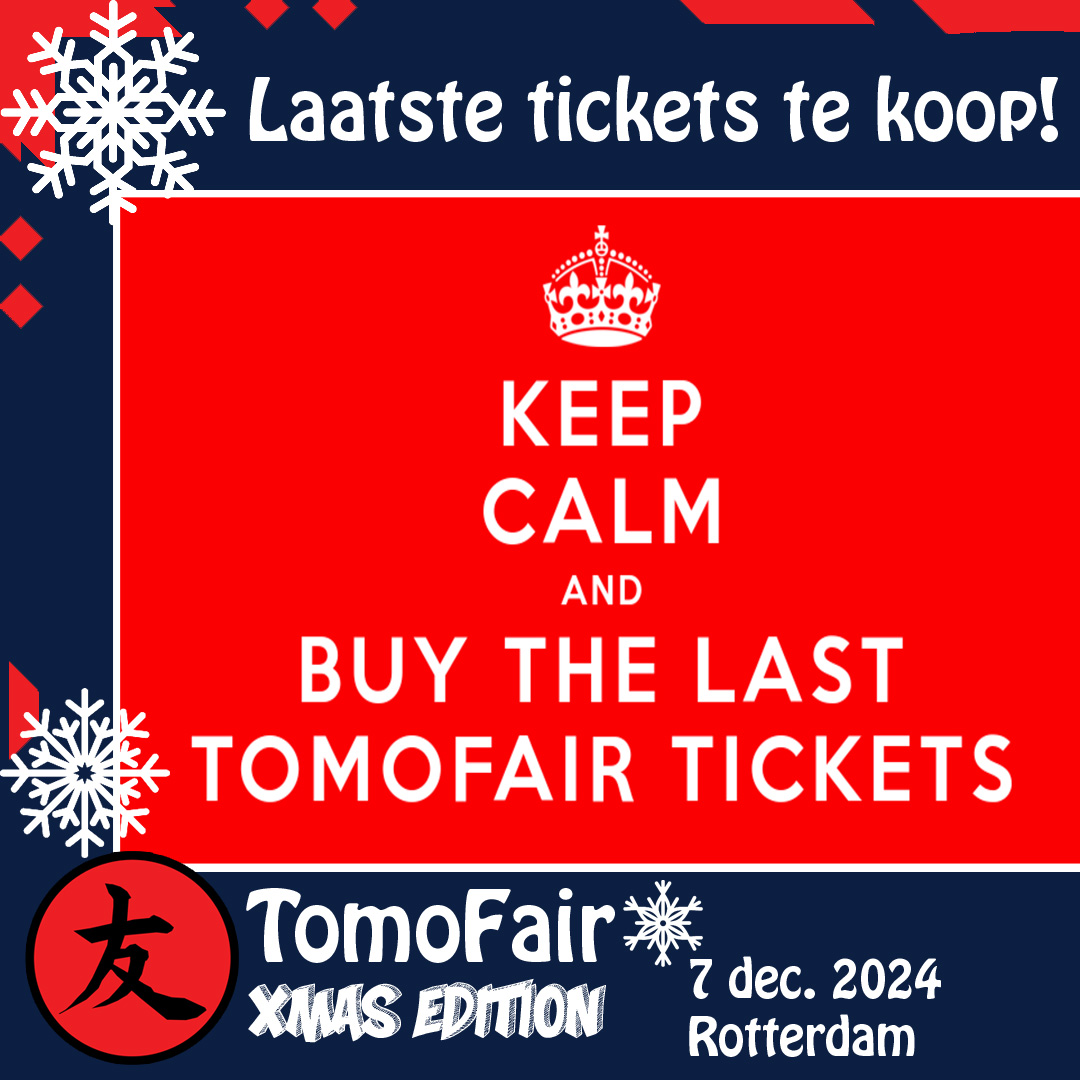tomoconventie's tweet photo. Er zijn nog enkele tientallen tickets voor toegang vanaf 10:00u. Tickets voor toegang vanaf 14:00u minder dan 20 beschikbaar. OP=OP. Geen deurverkoop tijdens TomoFair morgen.
TomoFair Xmas Edition Rotterdam 7 dec – https://t.co/jNRhjwO37L – Tickets https://t.co/E8H0FRsxfO https://t.co/77giBst2xW