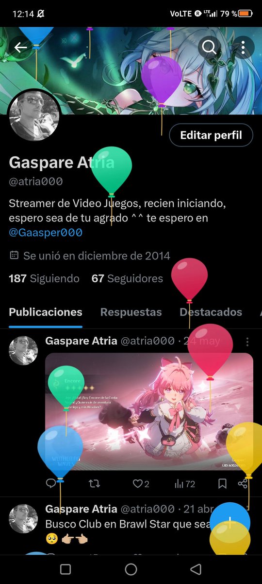 atria000's tweet photo. Pues otro Añito mas!! Feliz Cumpleaños Pa mi!! 🤣🎉🎂 https://t.co/6Fr9PyIDrk