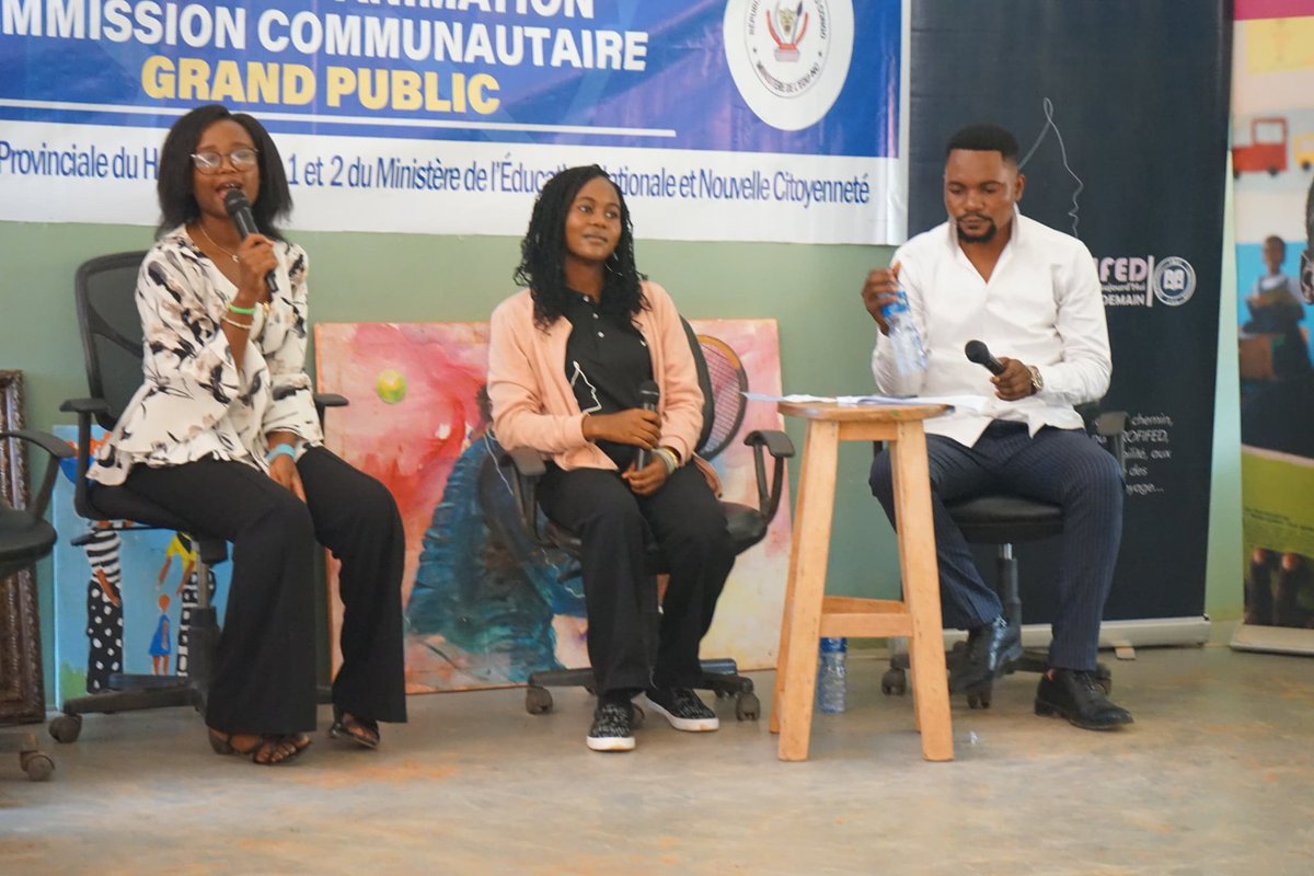 apdi_le10289's tweet image. La Vice-coordonnatrice de l'ONG Action Pour le Développement Intégré (#APDI), Mme @MauricetteYowa7, a pris part au lancement du programme " PROFIFED" de l'ONG YMAE le samedi 30.11.2024. L'activité a eu lieu à l'école Malaika, à Lubumbashi.