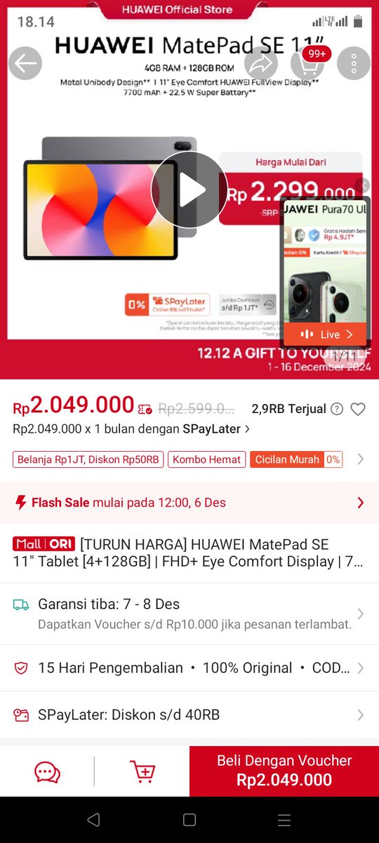 lemperBantet's tweet photo. @ShopeeID Beli bakwan di tukang ideran
Gorengan anget di makan pas lagi hujan deras
Aduhai udah gak sabar nunggu diskonan 
Diskon meledak di shopee 12.12 https://t.co/FURU4Th6w4
